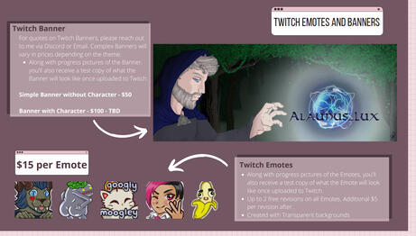 Twitch Emotes and Banners