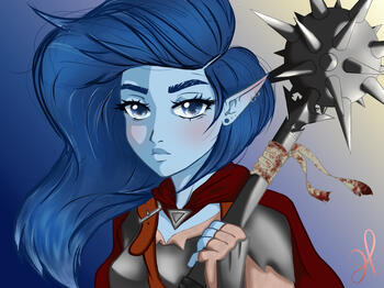 Ori DnD Character Art